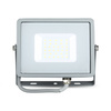 LED Fluter 30W 2400lm 3000K IP65 Weiß mit Bewegungssensor und CUT-OFF-Funktion Samsung Chip VT-30-SW V-TAC