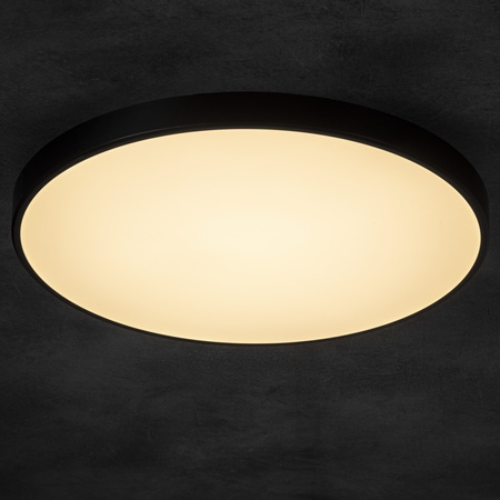 Plafond LED-Deckenpaneel-Anbauleuchte 20W 2060lm CCT RGB Rund Schwarz Dimmbar S Kanlux