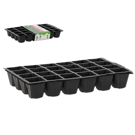 Set von 24x Torf Töpfe 8x8 cm für Sämlinge Aussaat Quilting Biologisch abbaubar Rund