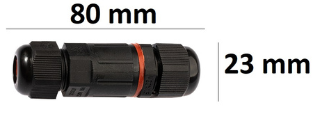 Kabelverbindung Stecker 3x1.5mm, 4-8mm IP68 LUMILED