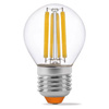 LED Lampen E27 G45 Kugel 6W = 60W 806lm 3000K Warm 360° FILAMENT Videx