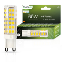 LED Kapseln G9, LED-Lampe 7W = 60W, 670lm, 360°, 4000K, neutral LUMILED