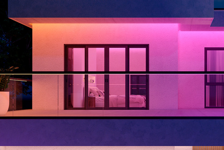 LED-Streifen 5m 30W 3000lm IP67 Weiß und Farbe Ambiance RGB + TW Weiß Smart SMART Zigbee Bluetooth Flux Strip Outdoor Philips HUE