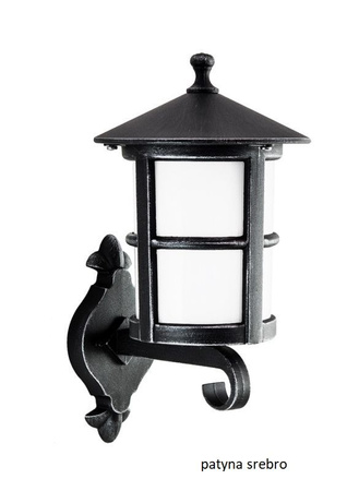 Außengarten-Fassadenleuchte LED-WANDLAMPE Cordoba II K 3012/1/TD g E27 Su-Ma