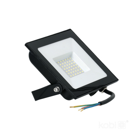 LED-Flutlicht Halogen 50W 4270lm 4000K IP65 Schwarz Lampe LED2B MH RED Kobi