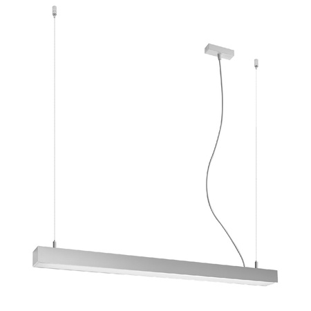 LED-Pendelleuchte PINNE 25W 3000K Linear 90cm Grau SOLLUX