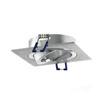 Flush-mounted GU10 Halogen Einbaustrahler Chrom Quadratisch Kobi