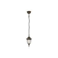 Outdoor LED Garten Hängelampe MILANO E27 IP43 Gold Antik Laterne RABALUX