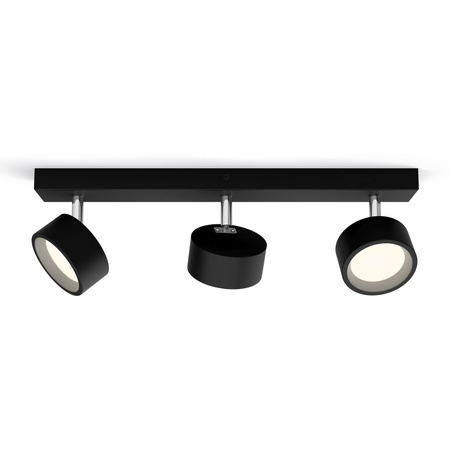 LED-Reflektor-Deckenleuchte 16,5 W 1650 lm 2700 K Schwarz Bruder Philips