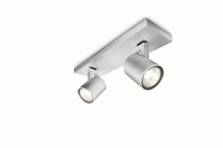 LED RUNNER Deckenleuchte 2x GU10 Reflektor bewegliche Leuchte Aluminium PHILIPS