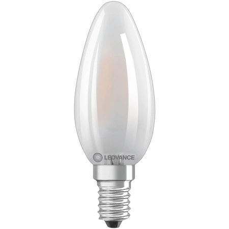 E14 B40 LED Lampen 3,4W = 40W 470lm 2700K Warm 300° DIM Filament LEDVANCE