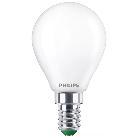 LED-Lampe E14 Ball P45 2.3W = 40W 485lm 210lm/W 2700K Warm 300° CLASS A UltraEfficient Philips