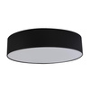 Deckenleuchte Deckenaufbauleuchten RONDO BLACK Runde Leuchte 61cm 15W 4xE27 1587 TK Lighting