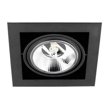 Unterputz-Halogen-Bewegliche Leuchte GU10 ES111 Quadratisch Schwarz