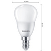 LED-Lampe E14 Ball P45 6W = 48W 620lm 2700K Warm Essential Philips