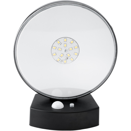 Gartenwandleuchte Elevation LED-Solarleuchte mit Bewegungs- und Dämmerungssensor 4000K IP65