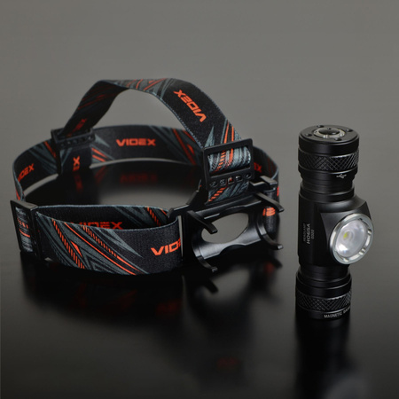 VIDEX Stirnlampe 10W Li-ion 1x18650 2200mAh