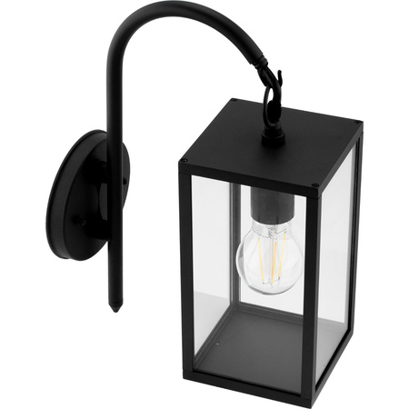 Gartenwandleuchte Down Elevation Lamp Malmo E27 IP44 Graphit - GOLDLUX (Polux)