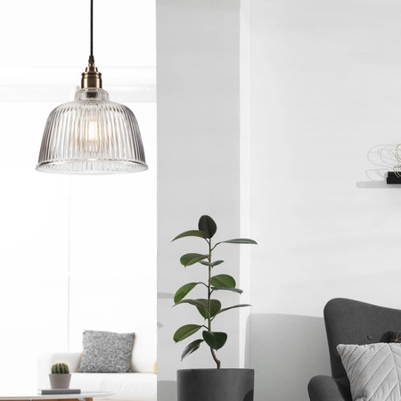 Hängelampe ASTA E27 Schwarz Gold LM-1.1/83 Lamkur