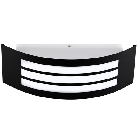 Wandleuchte Außen E27, Garten-Wandleuchte IP44 Schwarz FREESIA LUMILED