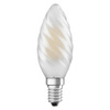 LED-Kerzenlampe E14 BW40 3,4W = 40W 470lm 4000K Neutral 300° CRI90 Filament milchig dimmbar LEDVANCE Superior