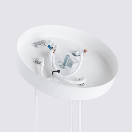 Decke Hängelampe Tuba Spot 3x GU10 Weiß Carbon Deep Space SL.1538 Sollux