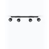 OCULARE Deckenleuchte 4xGU10 Reflektor Halogen Leuchte Moving 80cm Schwarz SOLLUX