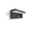 Gartenlampe LED Wandleuchte BUSTAN IR myGarden 2x4,5W 4000K IP44 mit Bewegungssensor Anthrazit PHILIPS