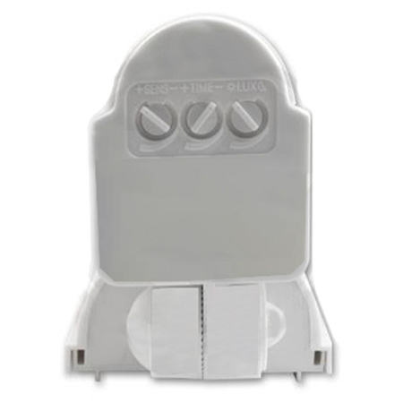 PIR-Außenbewegungsmelder IP44 Weiß