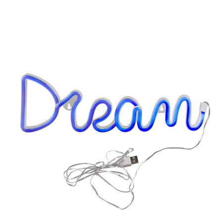 Dekorative LED Batterie Lampe 3W Weiß Neon Sanico Goldlux