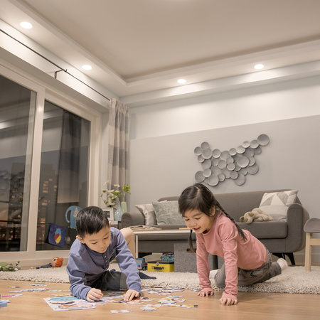 Set x3 LED-Paneel Einbauleuchte MESON 5.5W 4000K PHILIPS