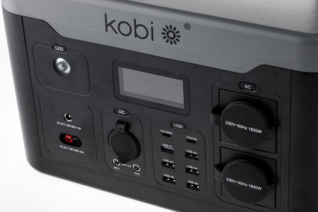 Energiebank Powerbox Tragbare mobile Stromstation 1800W Premium KOBI