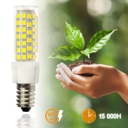 Lampen E14, Glühbirne T25 10W = 75W 970lm 6500K 320° kalt LUMILED