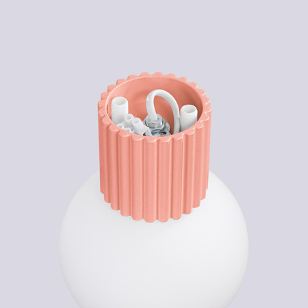 Badezimmer Wandleuchte G9 Rund Orange Modern Matt IP44 Halo Sollux