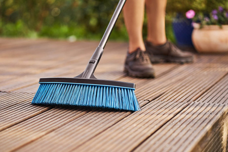 Straßenbesen Kehrmaschine Breiter Gartenbesen IDEAL PRO CELLFAST