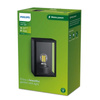Garten LED Wandleuchte ALZOR E27 IP44 Laterne Schwarz PHILIPS