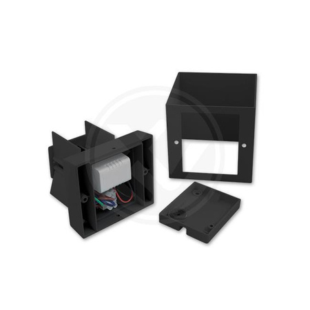 LED-Gartenwandleuchte Außenfassadenleuchte 2 x 3W 4000K nach oben und unten verstellbar Schwarz