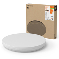 Plafond LED-Deckenleuchte 27W 3780lm 3000K - 4000K CCT mit Dämmerungssensor Aufputz Weiß 50cm Oberfläche Ledvance