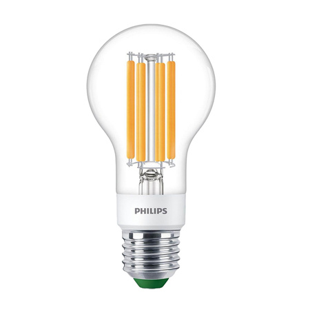 LED-Kugellampe E27 P45 2,3W = 40W 485lm 4000K neutrales Filament PHILIPS ultraeffizient