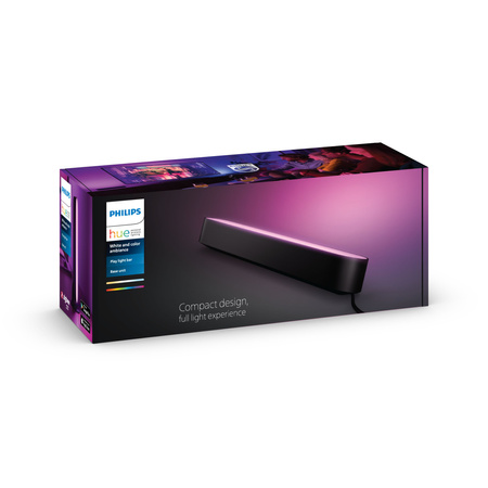 Philips HUE Play Schreibtischlampe Schwarz + Netzteil 78201/30/P7
