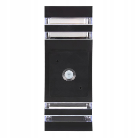 Double Elevation Gartenwandleuchte INEZ DUO LED 2xGU10 ALUMINIUM Schwarz IP54