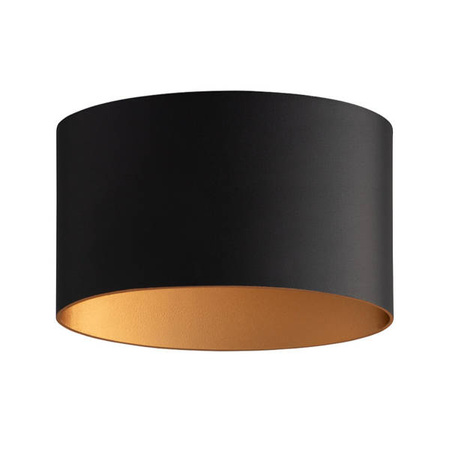 Gartenlampe Außenwandleuchte ELLIPSES LED 8181 V2 2x5W 3000K IP54 Schwarz und Gold Nowodvorski