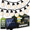 30x LED Solar Lichterkette, Außen Garten Lichterkette 10.6m 3000K warm GLAD 2 LUMILED