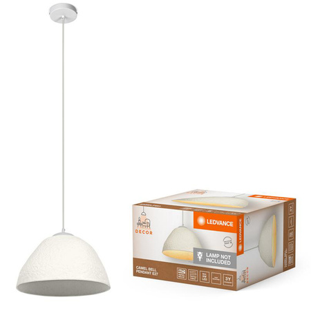 Dekorative Decke Pendelleuchte E27 Überhang Weiß Dekor Ledvance