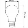 LED Leuchtmittel E27 A60 7,5W = 60W 806lm 2700K Warm 250° mit Dämmerungssensor PHILIPS
