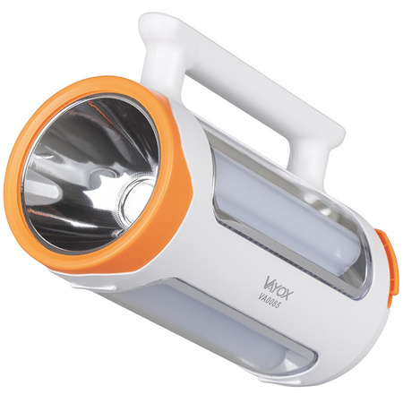 Wiederaufladbare Hand-Taschenlampe 2in1 Seitenlicht + Powerbank VA0085 VAYOX