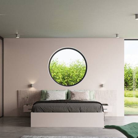 LED-Wandleuchte INEZ G9Wandleuchte Obergeschoss Unten Grau SOLLUX