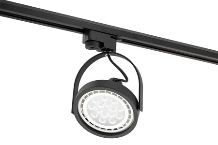 Schienenstrahler LEON ES111 Deckenleuchte Beweglich schwarz