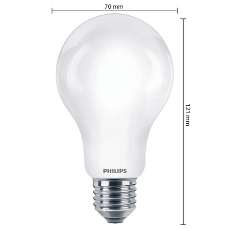 LED-Lampe E27 A67 17.5W = 150W 2452lm 4000K Neutral 200° PHILIPS Classic
