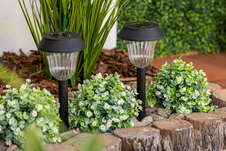 LED Solar Gartenlampe Drive 5500-6000K IP44 38cm Dämmerungssensor